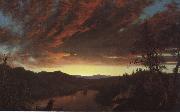 Frederic Edwin Church Wild twilight oil painting